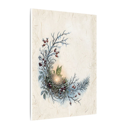 Winter Shoji Screen Forest Whimsy Canvas Art | Enchanting Decor