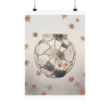 Dawn Broken Pottery Wall Art Print - Japandi Datsuzoku Art Print