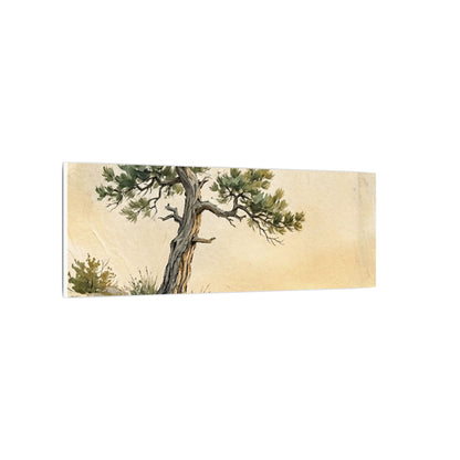 Pine Tree Canvas Art | Summer Japandi Texture Art