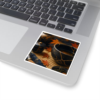 Candlelight Tea Ceremony Sticker - Kintsugi Seijaku