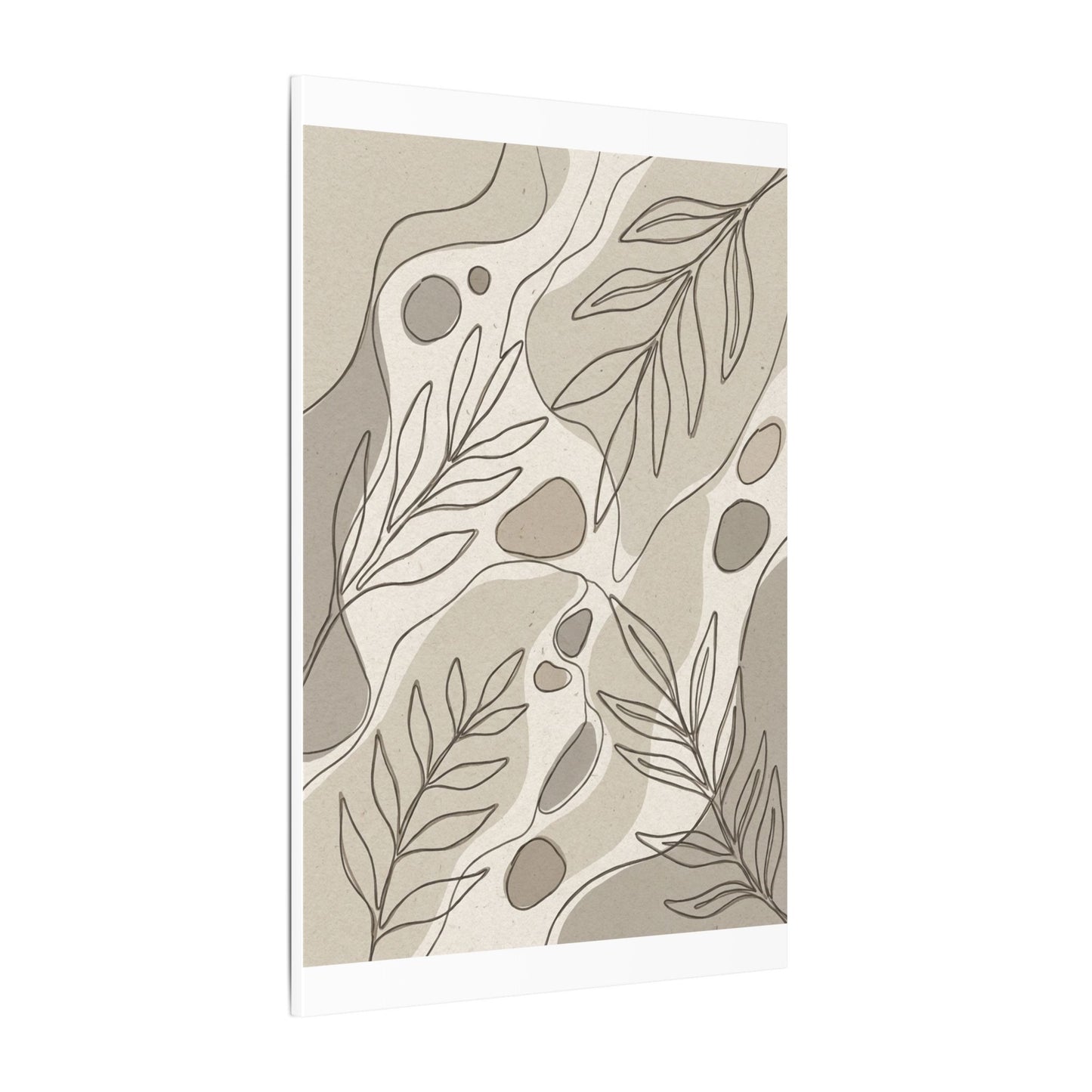 Japandi Minimal Line Canvas Art