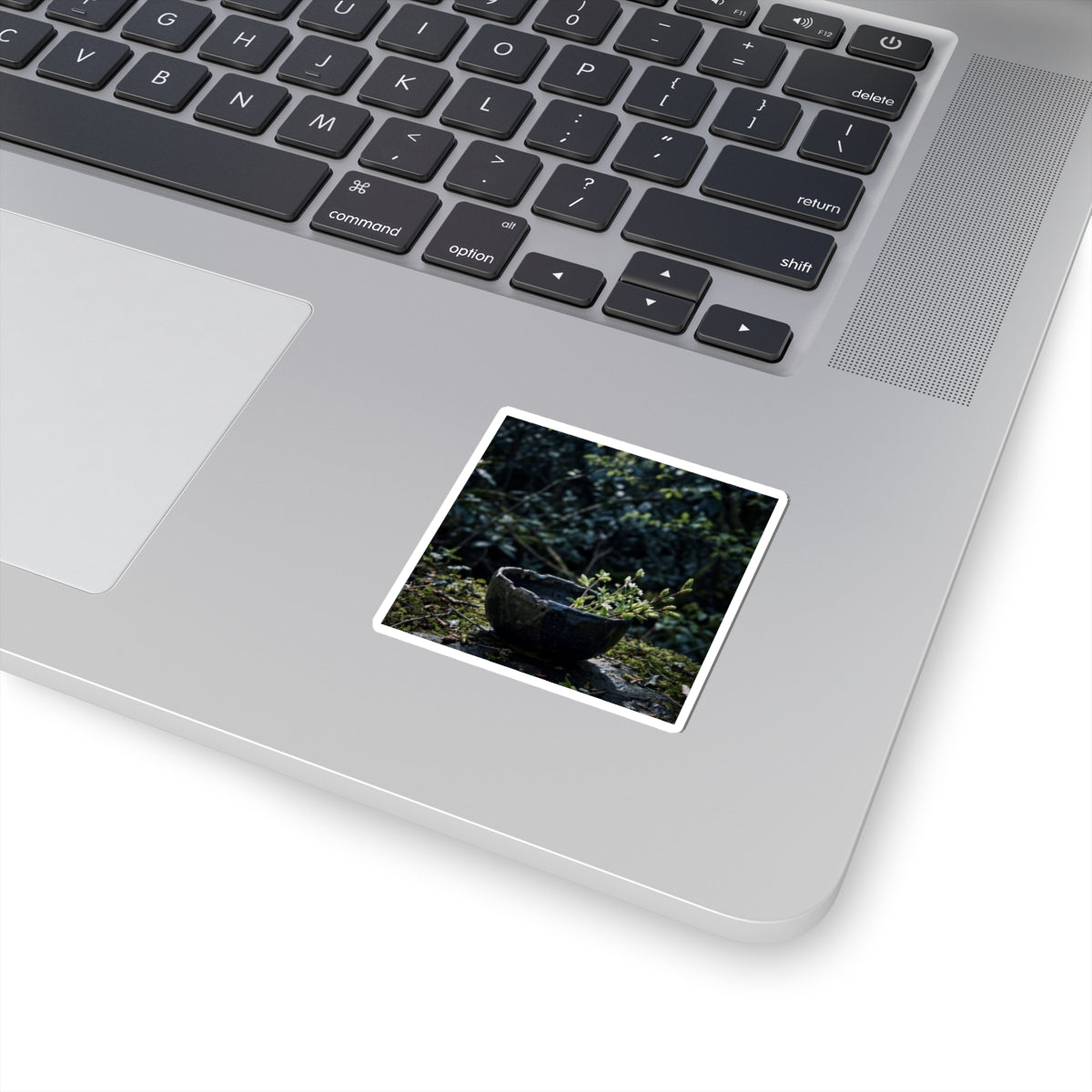 Datsuzoku Ceramic Bowl Sticker - Dark Japandi Shadow Zen