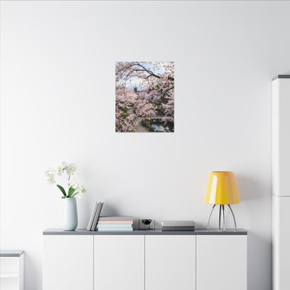 Japandi Ceramic Bowl in Golden Hour | Watercolor Canvas Art