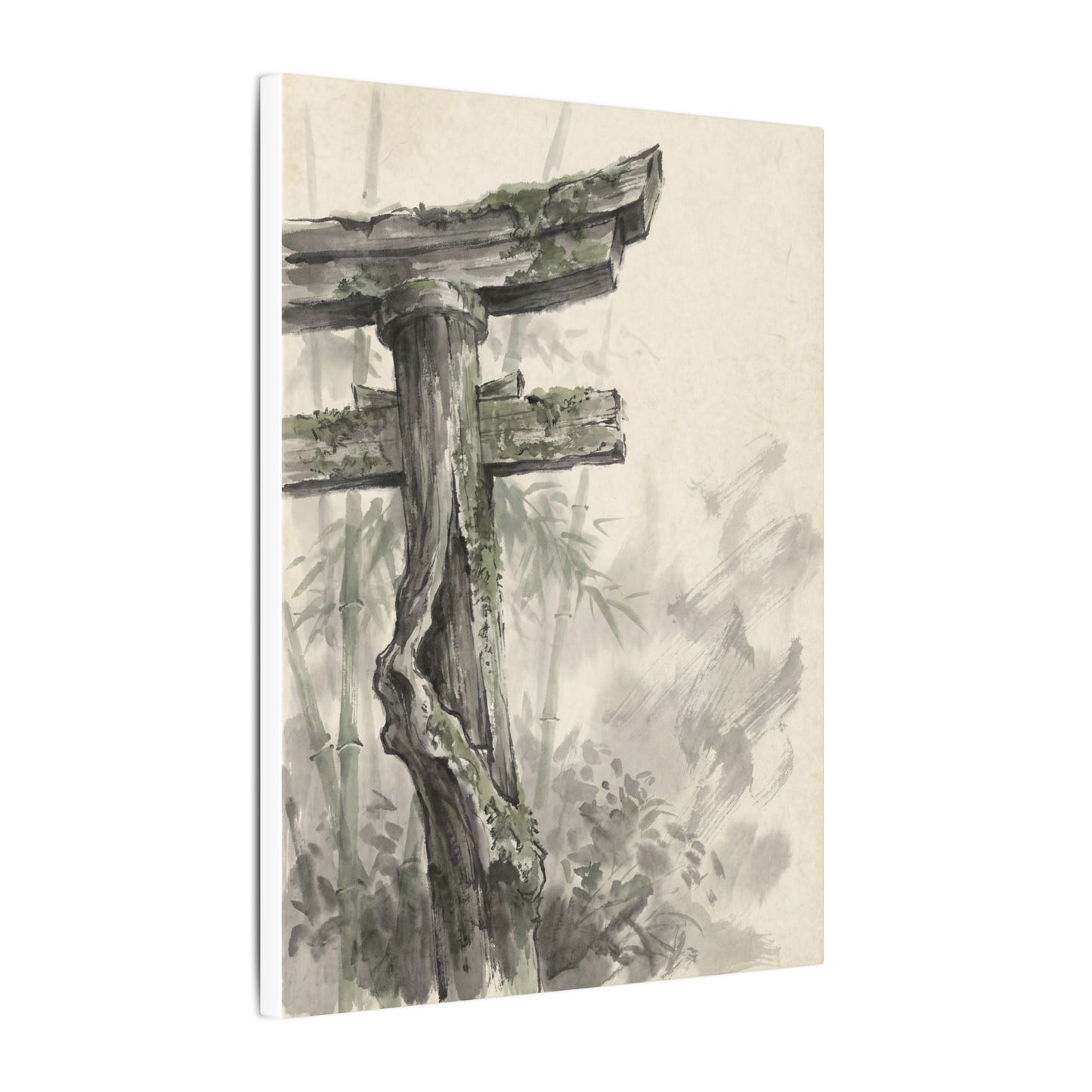 Torii Gate Summer Canvas Art | Zen Tranquil Design