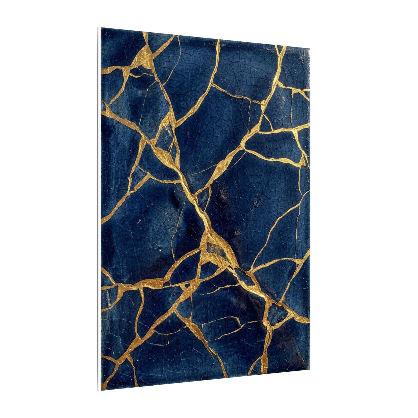 Kintsugi Crackle Canvas Art