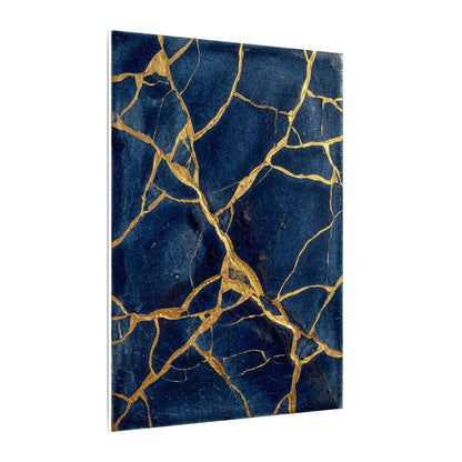 Kintsugi Crackle Canvas Art