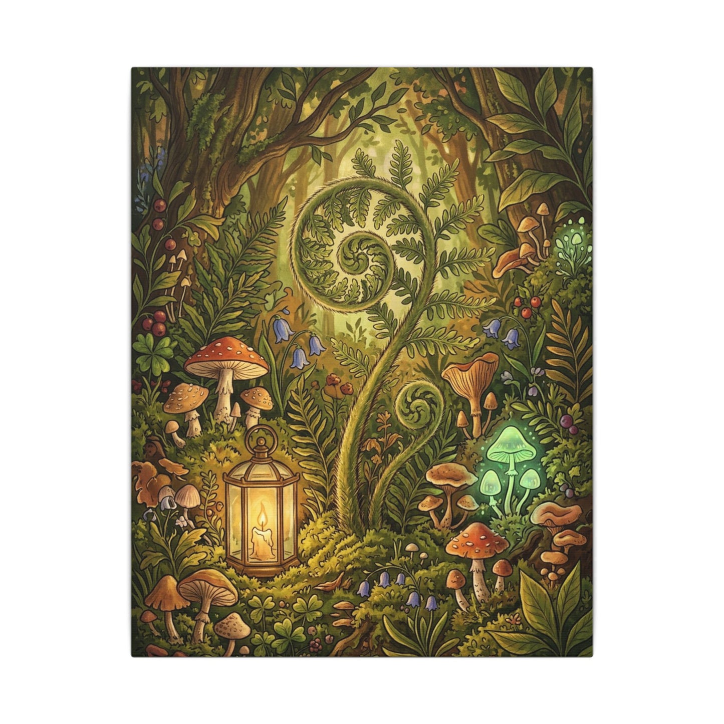 Elegant Ceramic Bowl Canvas Art - Minimal Line Japandi