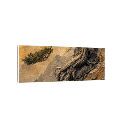 Summer Pine Tree Texture Canvas Art | Cozy Decor