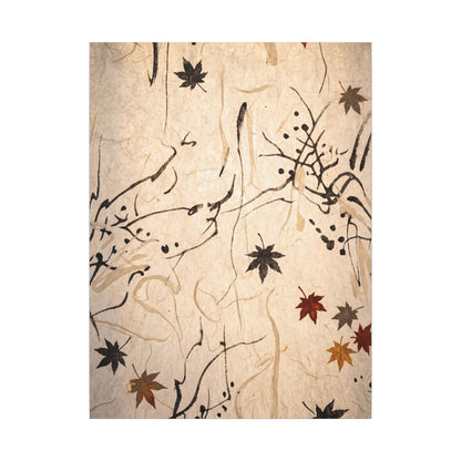 Golden Hour Shoji Screen Canvas Art - Japandi Fukinsei