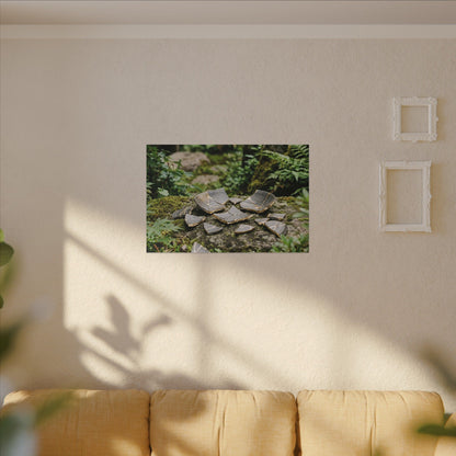 Summer Broken Pottery Gold Repair Canvas Art | Resilient Decor