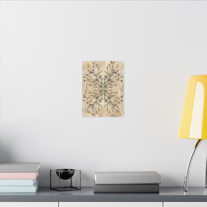 Shibui Shadow Play Canvas Art - Japandi Watercolor