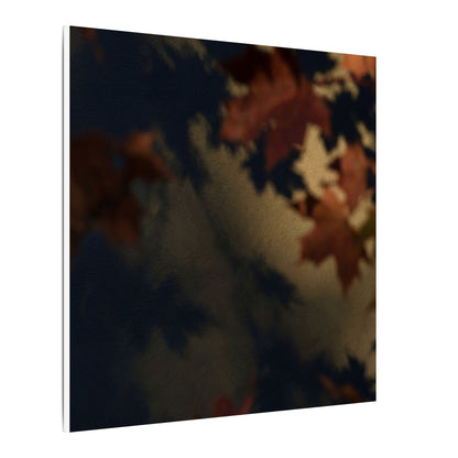 Shadow Play Canvas Art | Autumn Dark Japandi Moody Minimal Art