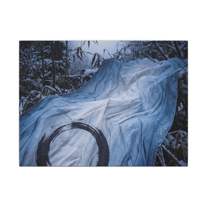 Moonlight Silk Drape Canvas Art - Zen Datsuzoku