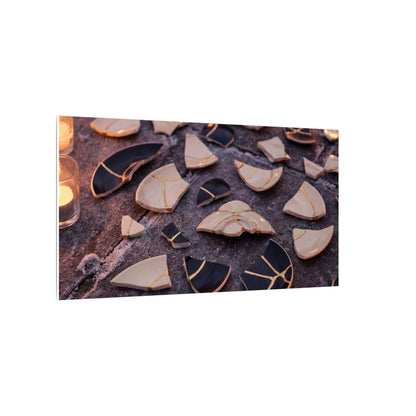 Winter Broken Pottery Broken Beauty Canvas Art | Beautiful Decor