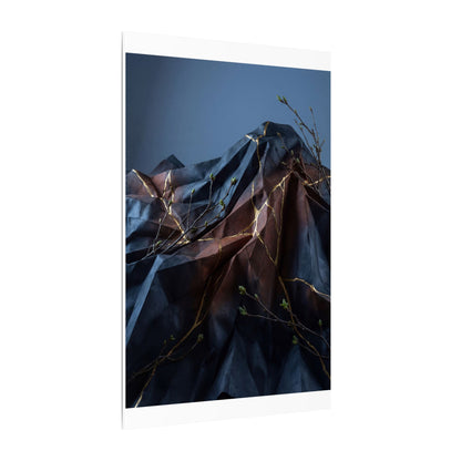 Paper Fold Broken Beauty Canvas Art | Philosophical Kintsugi Art