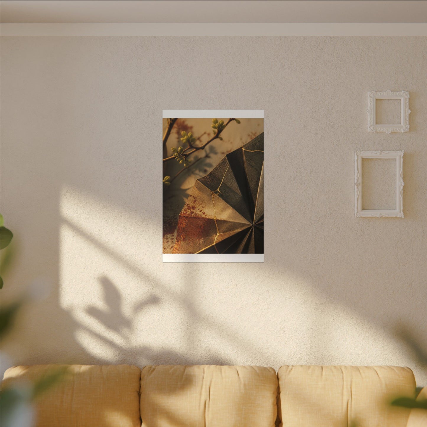 Ma Paper Fold Canvas Art - Kintsugi Broken Beauty