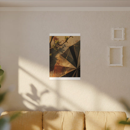 Ma Paper Fold Canvas Art - Kintsugi Broken Beauty