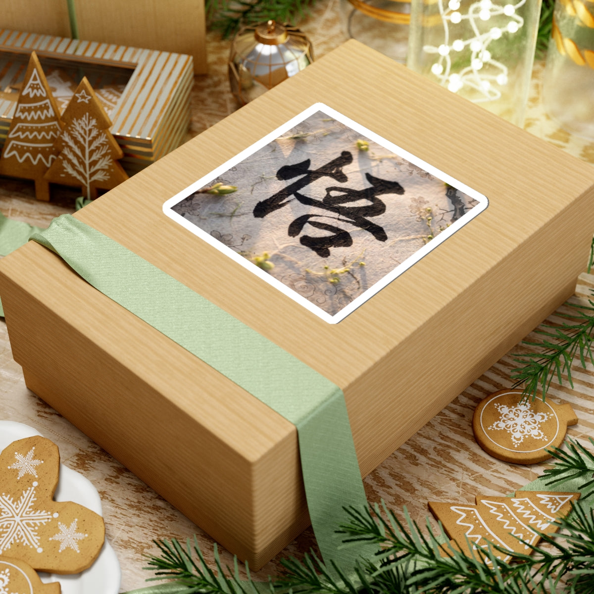 Art Spring Sticker | Zen Contemplative Design