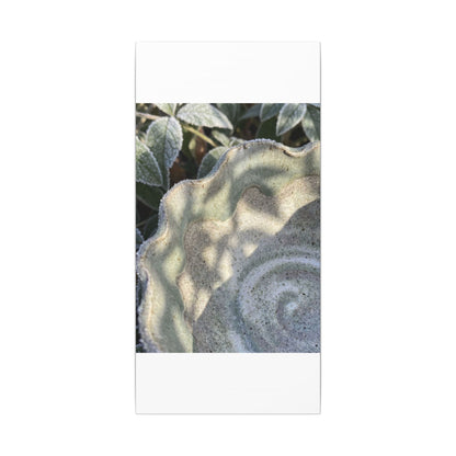 Dappled Ceramic Bowl Canvas Art - Japandi Seijaku