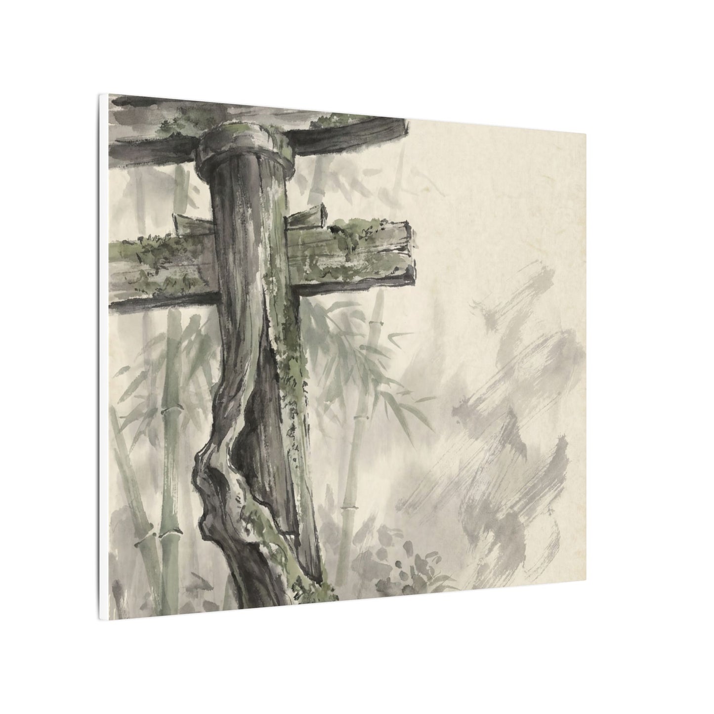 Torii Gate Summer Canvas Art | Zen Tranquil Design