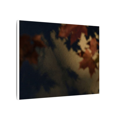 Shadow Play Canvas Art | Autumn Dark Japandi Moody Minimal Art
