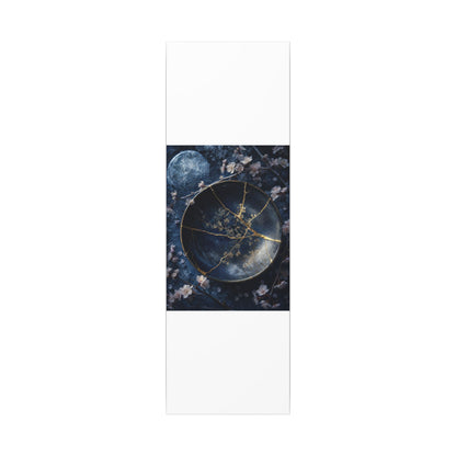 Cherry Blossom Winter Canvas Art | Kintsugi Philosophical Design