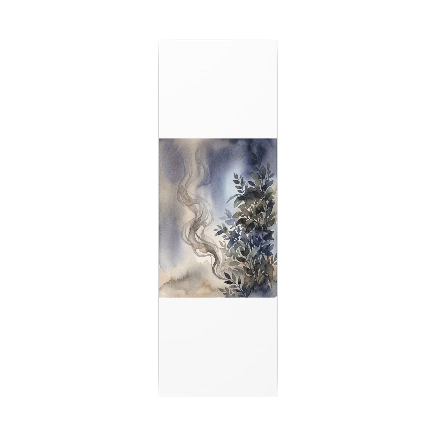 Incense Smoke Summer Canvas Art | Japandi Cozy Design