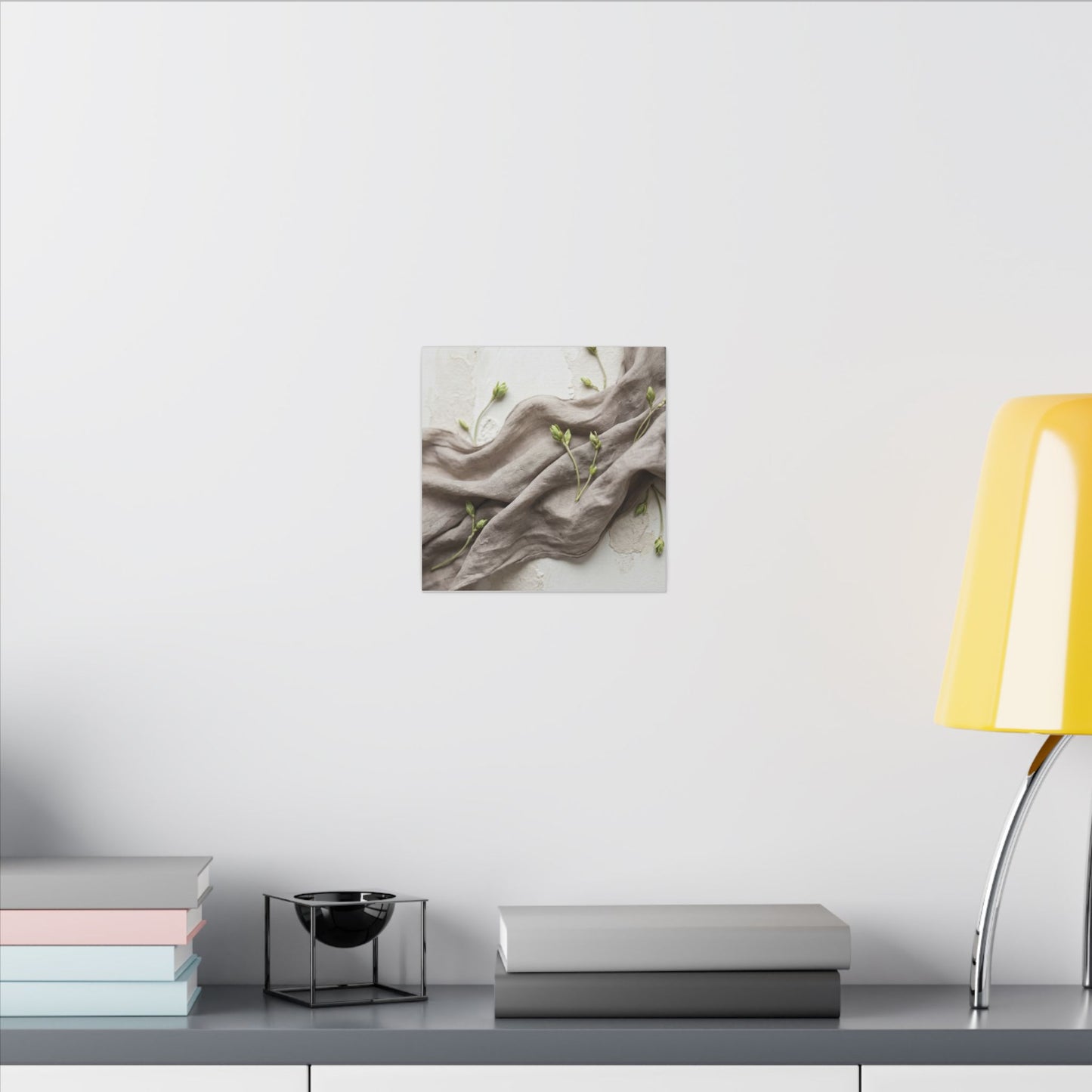Overcast Silk Drape Canvas Art - Japandi Ma