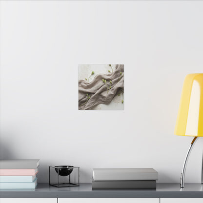 Overcast Silk Drape Canvas Art - Japandi Ma