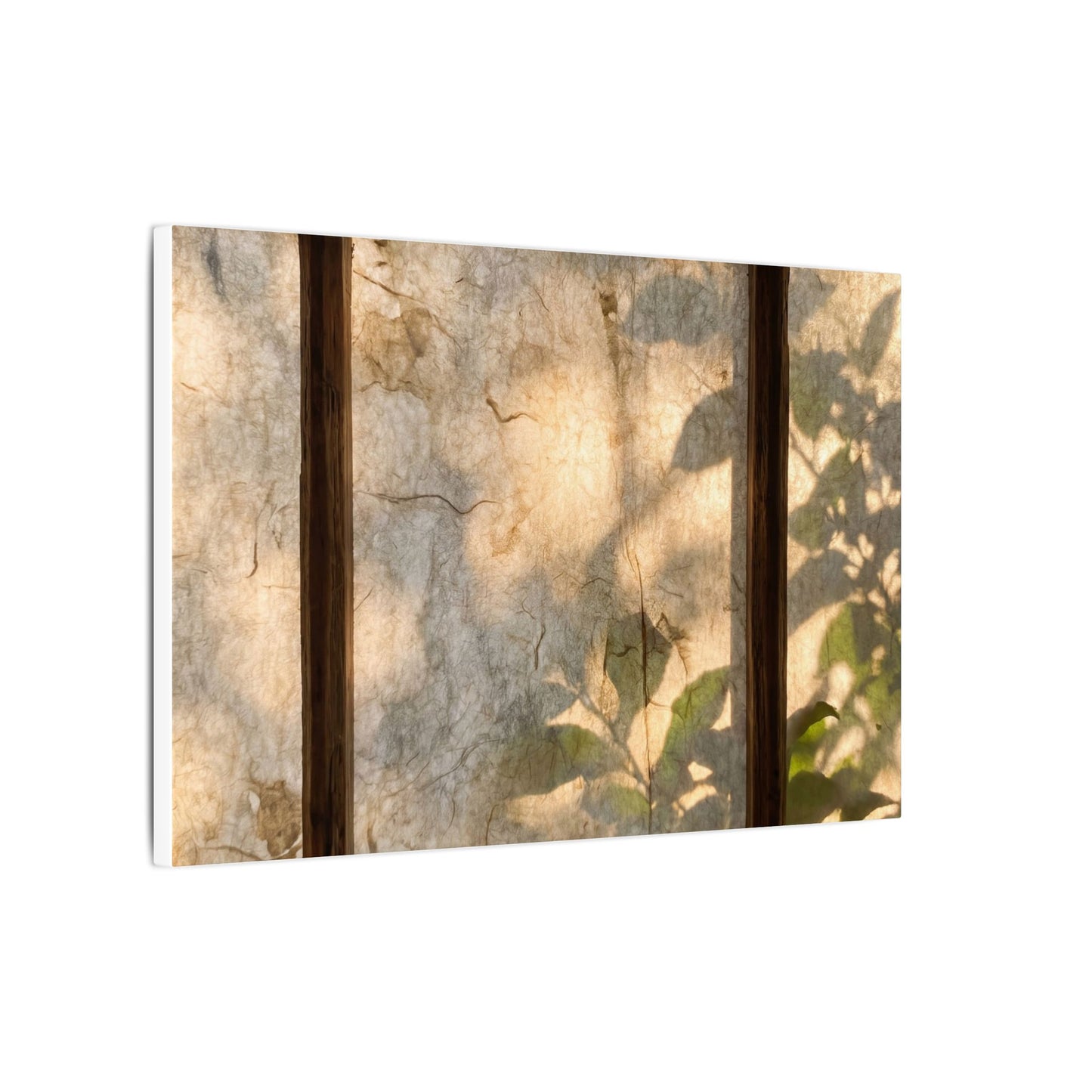Golden Hour Shoji Screen Canvas Art - Japandi Mono No Aware