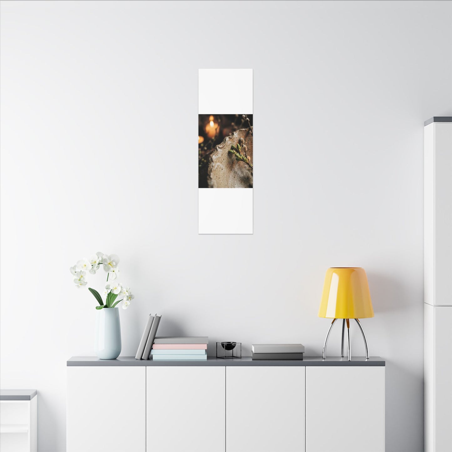 Overcast Ceramic Bowl Canvas Art - Japandi Ma