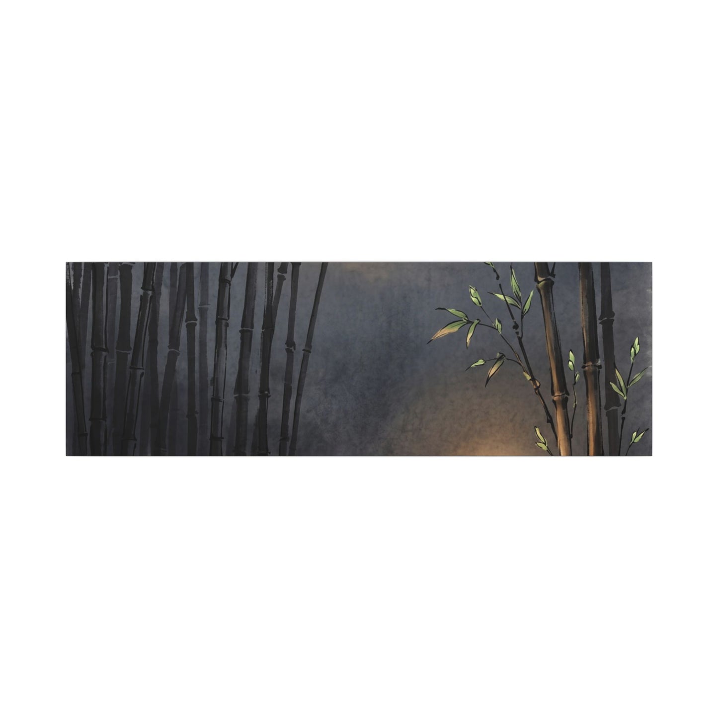 Tranquil Bamboo Grove Canvas Art - Karesansui Zen