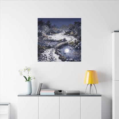 Torii Gate Enso Canvas Art | Contemplative Zen Art