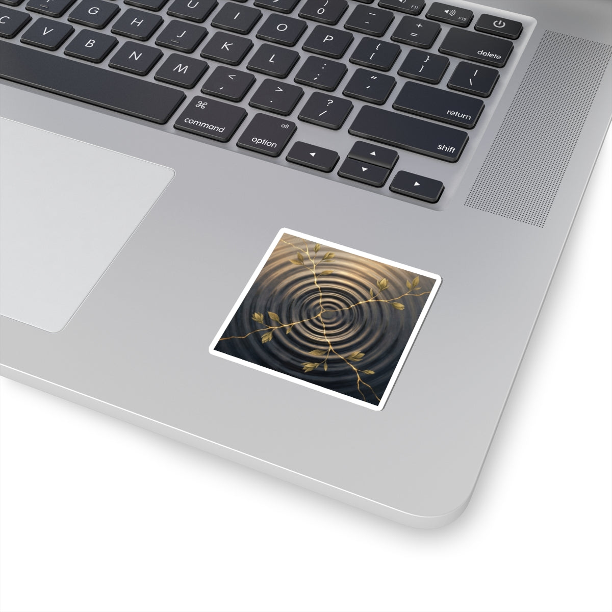 Water Ripple Spring Sticker | Kintsugi Resilient Design