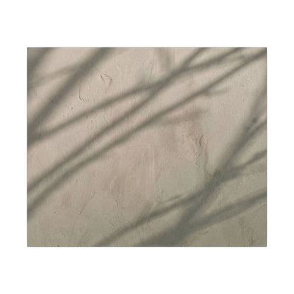 Shadow Play Japanese Pattern Canvas Art | Warm Japandi Art