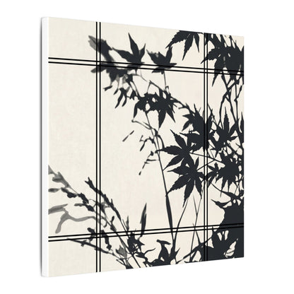 Shoji Screen Canvas Art | Summer Japandi Minimal Line Art