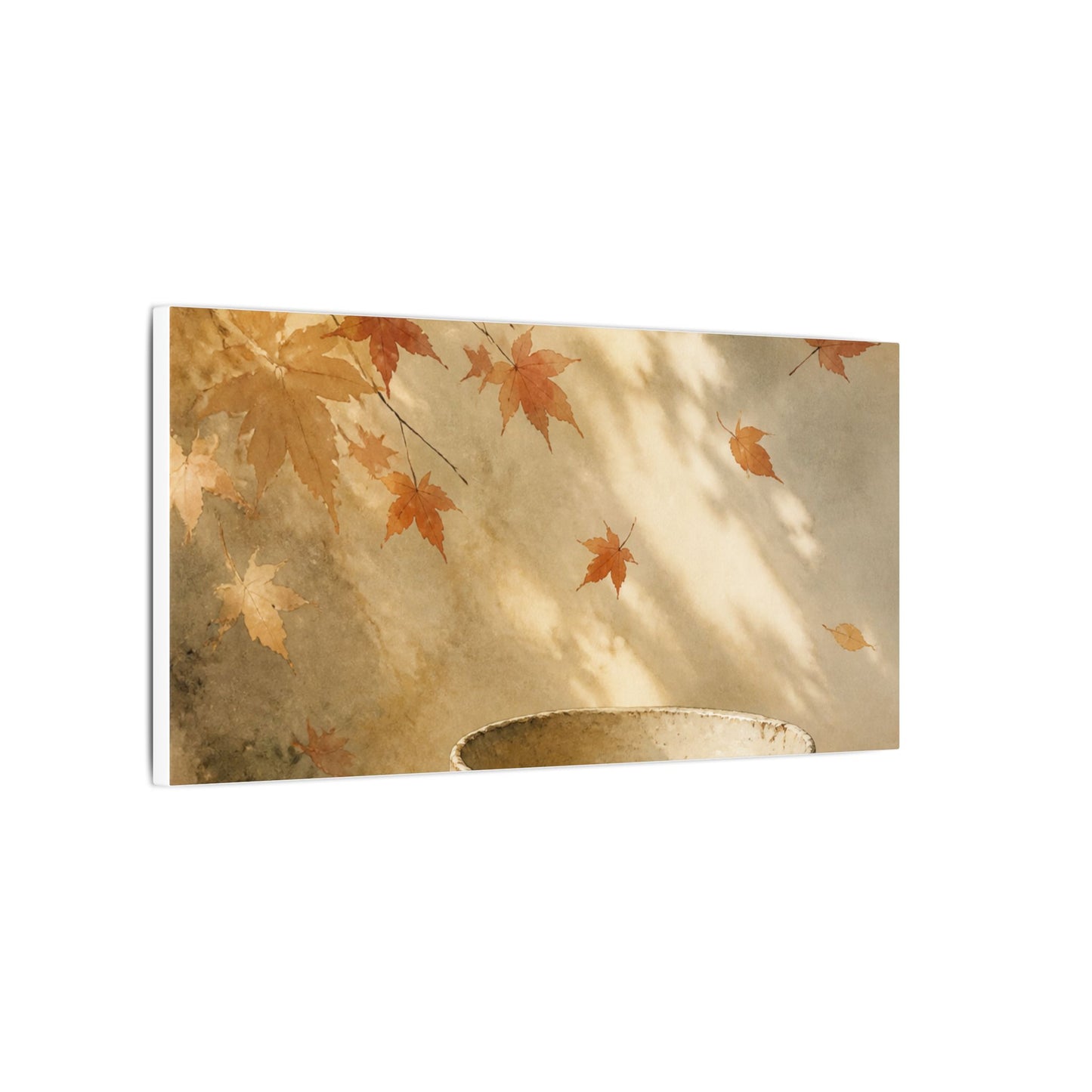 Japandi Ceramic Bowl in Dappled | Watercolor Canvas Art