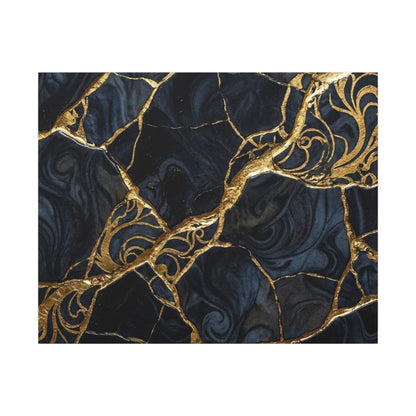 Kintsugi Gold Vein Canvas Art