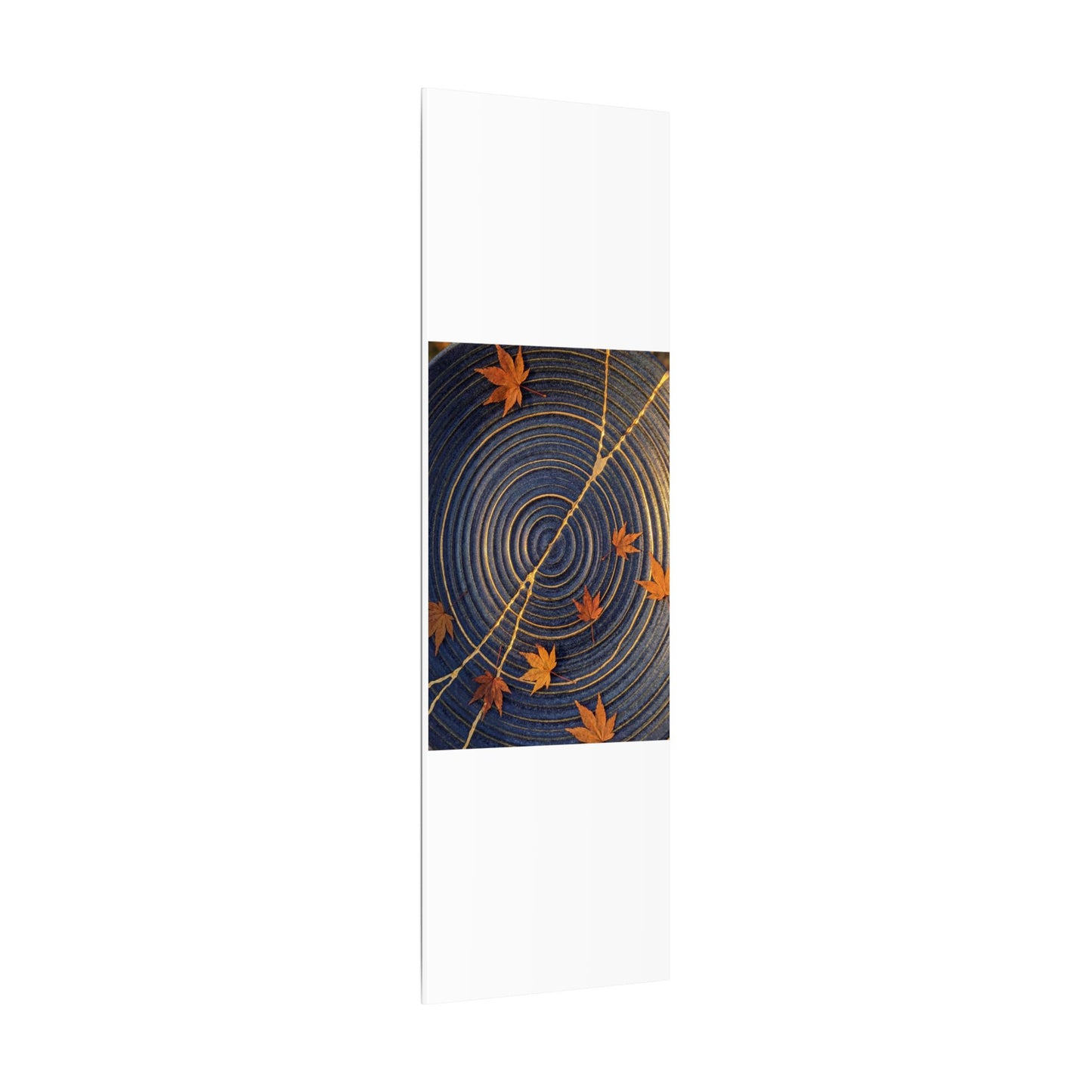 Water Ripple Gold Repair Canvas Art | Healing Kintsugi Art