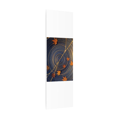 Water Ripple Gold Repair Canvas Art | Healing Kintsugi Art