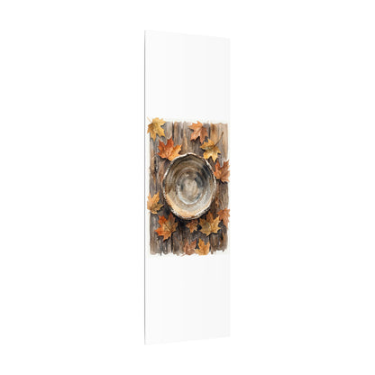 Ma Ceramic Bowl Canvas Art - Japandi Watercolor
