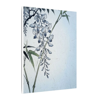 Zen Wisteria in Moonlight | Ukiyo E Inspired Canvas Art