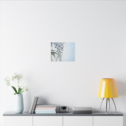 Zen Wisteria in Moonlight | Ukiyo E Inspired Canvas Art