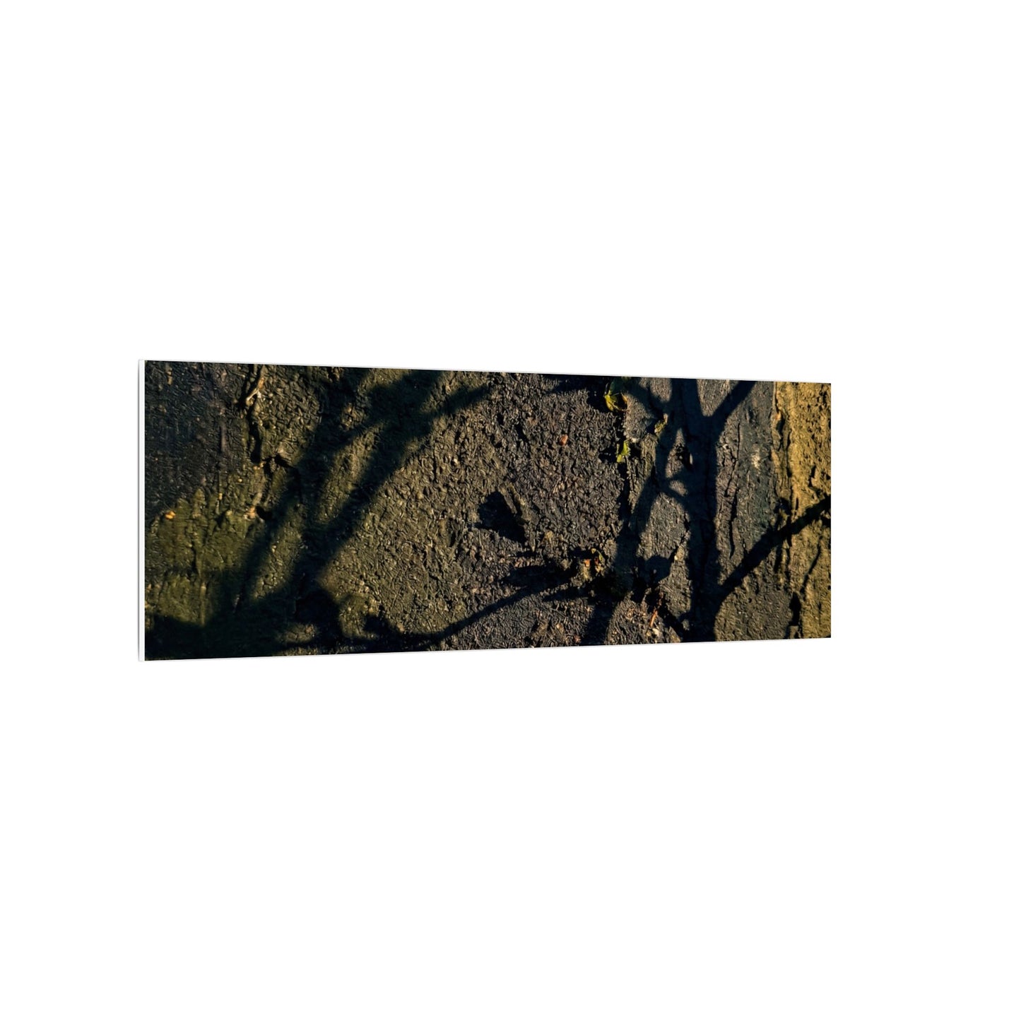Kanso Shadow Play Canvas Art - Dark Japandi Dark Texture