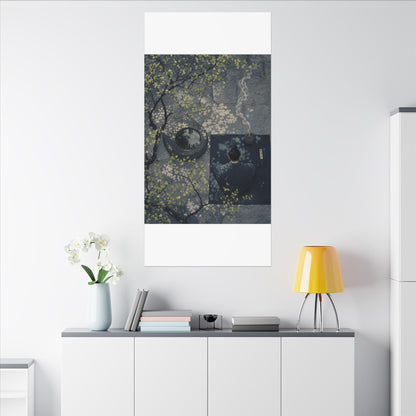 Spring Incense Smoke Ukiyo E Inspired Canvas Art | Tranquil Decor
