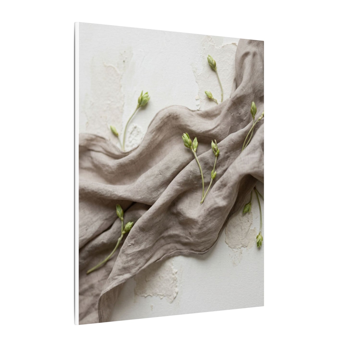 Overcast Silk Drape Canvas Art - Japandi Ma