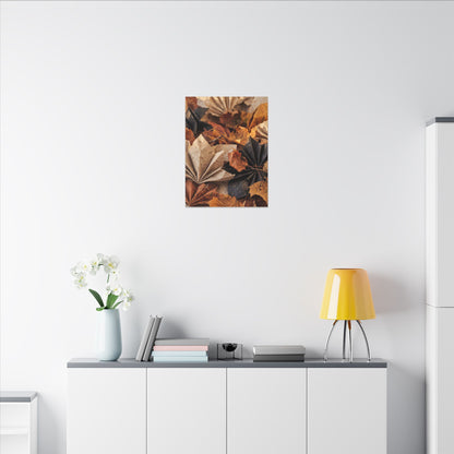 Paper Fold Texture Canvas Art | Elegant Japandi Art