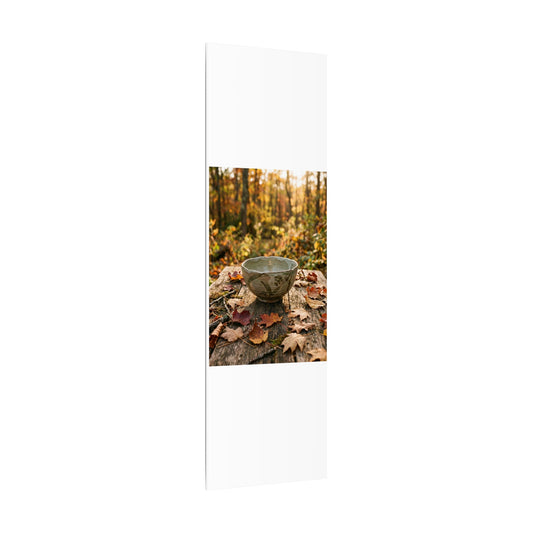 Elegant Ceramic Bowl Canvas Art - Japanese Pattern Japandi Art Print