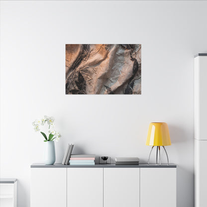 Candlelight Silk Drape Canvas Art - Japandi Mono No Aware