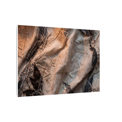 Candlelight Silk Drape Canvas Art - Japandi Mono No Aware